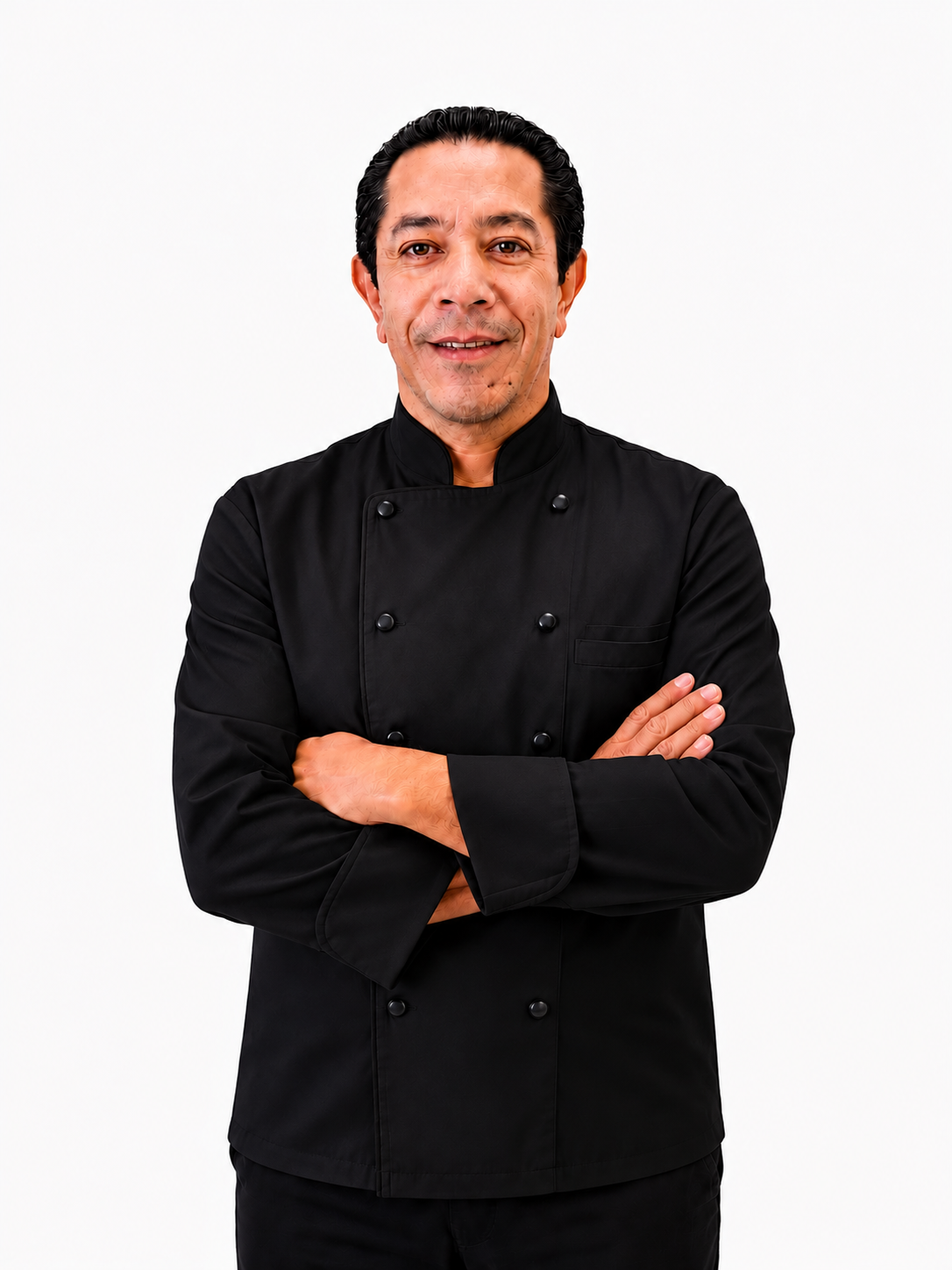 Chef Bladimir García, Chef Ejecutivo con más de 20 años de experiencia, sirviendo cenas privadas en la Riviera Maya